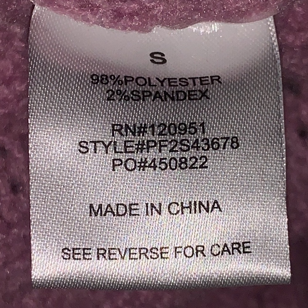 NEW! Pink Rose Lilac Soft As Heck Button Up Semi Crop Puffer Sweater - Picture 8 of 9